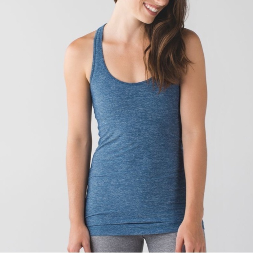 Lululemon Cool Racerback
Heathered Poseidon